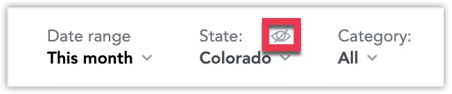 Attribute Filter configuration dialog shows filter mode options: Interactive, Locked, and Hidden, with Interactive selected.